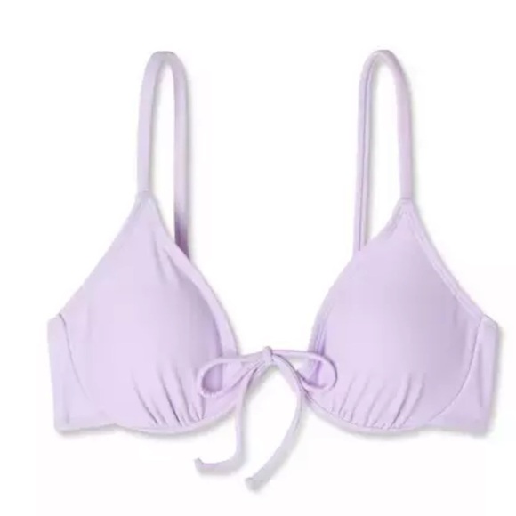 Women's Wild Fable Tie Detail Underwire Bikini Top - Picture 2 of 3